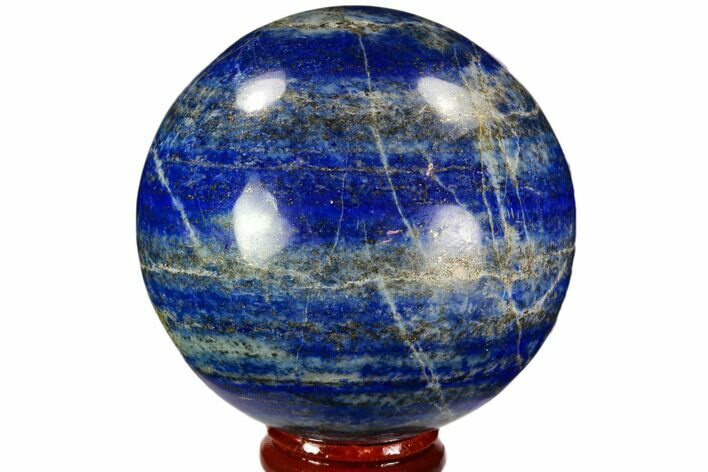 Polished Lapis Lazuli Sphere - Pakistan #109705